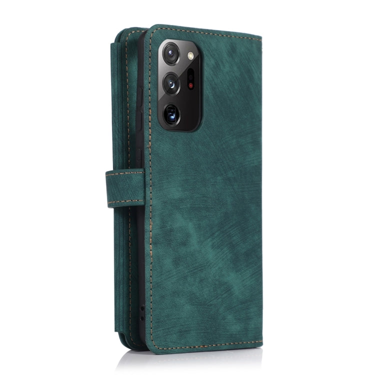 Custodia per cellulare in pelle con cerniera per portafoglio da 9 carte da sogno, For Samsung Galaxy Note20, For Samsung Galaxy Note20 Ultra, For Samsung Galaxy Note10, For Samsung Galaxy Note10+