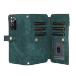 Custodia per cellulare in pelle con cerniera per portafoglio da 9 carte da sogno, For Samsung Galaxy Note20, For Samsung Galaxy Note20 Ultra, For Samsung Galaxy Note10, For Samsung Galaxy Note10+