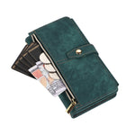 Custodia per cellulare in pelle con cerniera per portafoglio da 9 carte da sogno, For Samsung Galaxy Note20, For Samsung Galaxy Note20 Ultra, For Samsung Galaxy Note10, For Samsung Galaxy Note10+