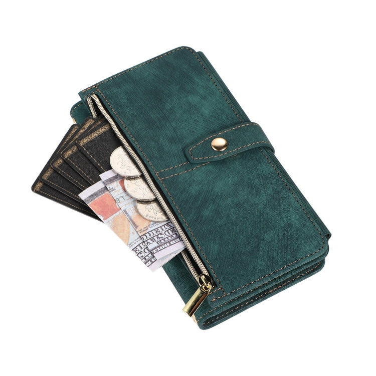 Custodia per cellulare in pelle con cerniera per portafoglio da 9 carte da sogno, For Samsung Galaxy Note20, For Samsung Galaxy Note20 Ultra, For Samsung Galaxy Note10, For Samsung Galaxy Note10+