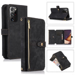 Custodia per cellulare in pelle con cerniera per portafoglio da 9 carte da sogno, For Samsung Galaxy Note20, For Samsung Galaxy Note20 Ultra, For Samsung Galaxy Note10, For Samsung Galaxy Note10+