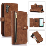 Custodia per cellulare in pelle con cerniera per portafoglio da 9 carte da sogno, For Samsung Galaxy Note20, For Samsung Galaxy Note20 Ultra, For Samsung Galaxy Note10, For Samsung Galaxy Note10+