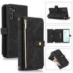 Custodia per cellulare in pelle con cerniera per portafoglio da 9 carte da sogno, For Samsung Galaxy Note20, For Samsung Galaxy Note20 Ultra, For Samsung Galaxy Note10, For Samsung Galaxy Note10+