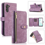 Custodia per cellulare in pelle con cerniera per portafoglio da 9 carte da sogno, For Samsung Galaxy Note20, For Samsung Galaxy Note20 Ultra, For Samsung Galaxy Note10, For Samsung Galaxy Note10+