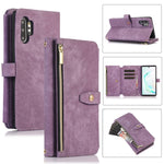 Custodia per cellulare in pelle con cerniera per portafoglio da 9 carte da sogno, For Samsung Galaxy Note20, For Samsung Galaxy Note20 Ultra, For Samsung Galaxy Note10, For Samsung Galaxy Note10+
