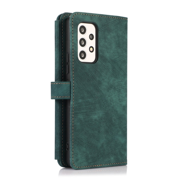 Custodia per cellulare in pelle con cerniera per portafoglio da 9 carte da sogno, For Samsung Galaxy A53, For Samsung Galaxy A52 4G / 5G, For Samsung Galaxy A32 5G, For Samsung Galaxy A32 4G