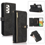 Custodia per cellulare in pelle con cerniera per portafoglio da 9 carte da sogno, For Samsung Galaxy A53, For Samsung Galaxy A52 4G / 5G, For Samsung Galaxy A32 5G, For Samsung Galaxy A32 4G