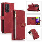 Custodia per cellulare in pelle con cerniera per portafoglio da 9 carte da sogno, For Samsung Galaxy A53, For Samsung Galaxy A52 4G / 5G, For Samsung Galaxy A32 5G, For Samsung Galaxy A32 4G