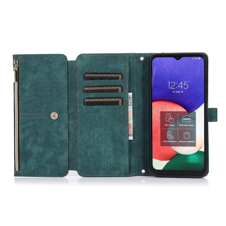 Custodia per cellulare in pelle con cerniera per portafoglio da 9 carte da sogno, For Samsung Galaxy A22 4G, For Samsung Galaxy A22 5G, For Samsung Galaxy A51 4G, For Samsung Galaxy A71 4G