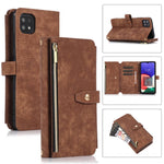 Custodia per cellulare in pelle con cerniera per portafoglio da 9 carte da sogno, For Samsung Galaxy A22 4G, For Samsung Galaxy A22 5G, For Samsung Galaxy A51 4G, For Samsung Galaxy A71 4G