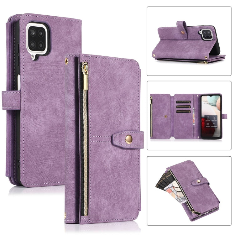 Custodia per cellulare in pelle con cerniera per portafoglio da 9 carte da sogno, For Samsung Galaxy A70 / A70s, For Samsung Galaxy A20 / A30, For Samsung Galaxy A12 4G / 5G, For Samsung Galaxy A13 4G / 5G / A04 / A04s