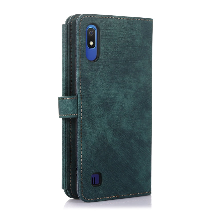 Custodia per cellulare in pelle con cerniera per portafoglio da 9 carte da sogno, For Samsung Galaxy A10, For Samsung Galaxy A21s, For Samsung Galaxy A72 4G / 5G