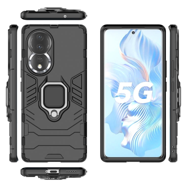 Custodia antiurto per PC + TPU con supporto per anello magnetico, For Honor 80, For Honor 80 Pro, For Samsung Galaxy A04e 4G, For Samsung Galaxy A34 5G, For Samsung Galaxy A54 5G