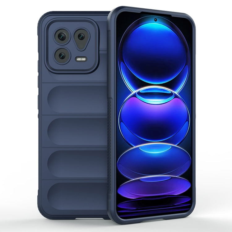 Magic Shield TPU + custodia per telefono in flanella, For Xiaomi 13