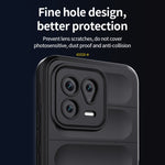 Magic Shield TPU + custodia per telefono in flanella, For Xiaomi 13