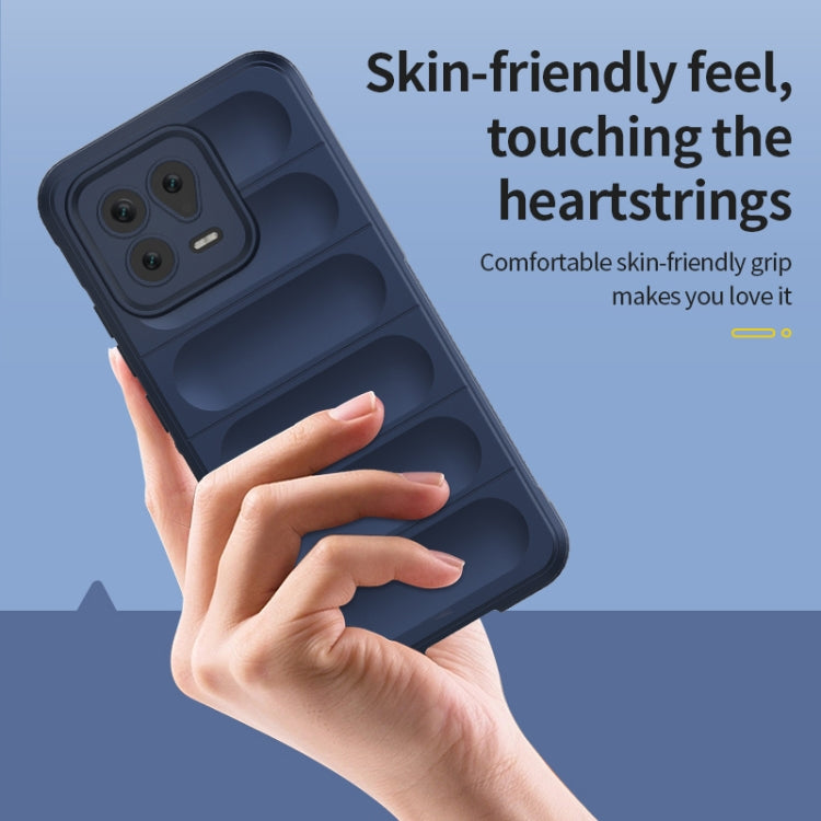 Magic Shield TPU + custodia per telefono in flanella, For Xiaomi 13