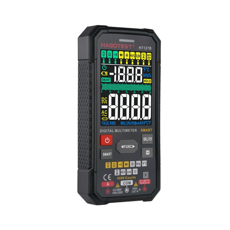 Multimetro digitale HABOTEST HTI27B con copertura in silicone