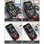 Multimetro digitale HABOTEST HTI27B con copertura in silicone