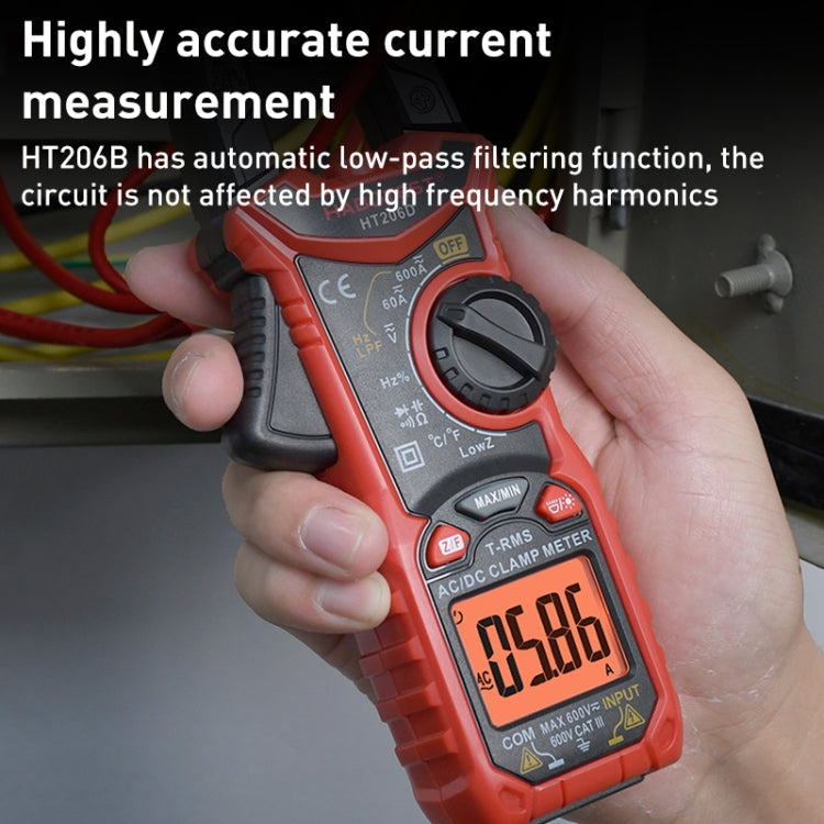 Multimetro digitale a pinza HABOTEST HT206D 600A 600V