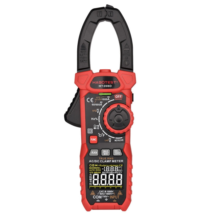 Pinza Digitale Multifunzione HABOTEST HT208D 1000A