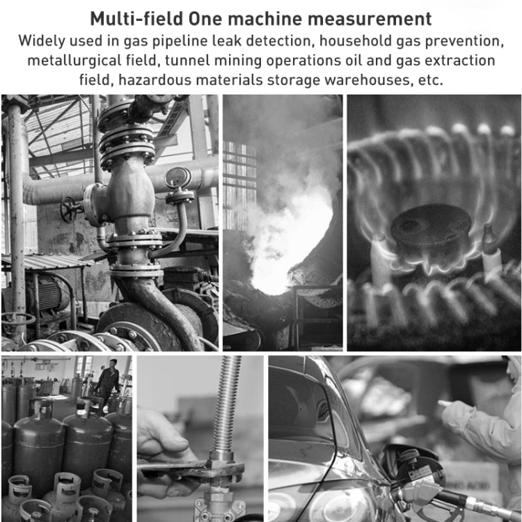 HABOTEST HT601A Rilevatore gas combustibili 0-9999 ppm