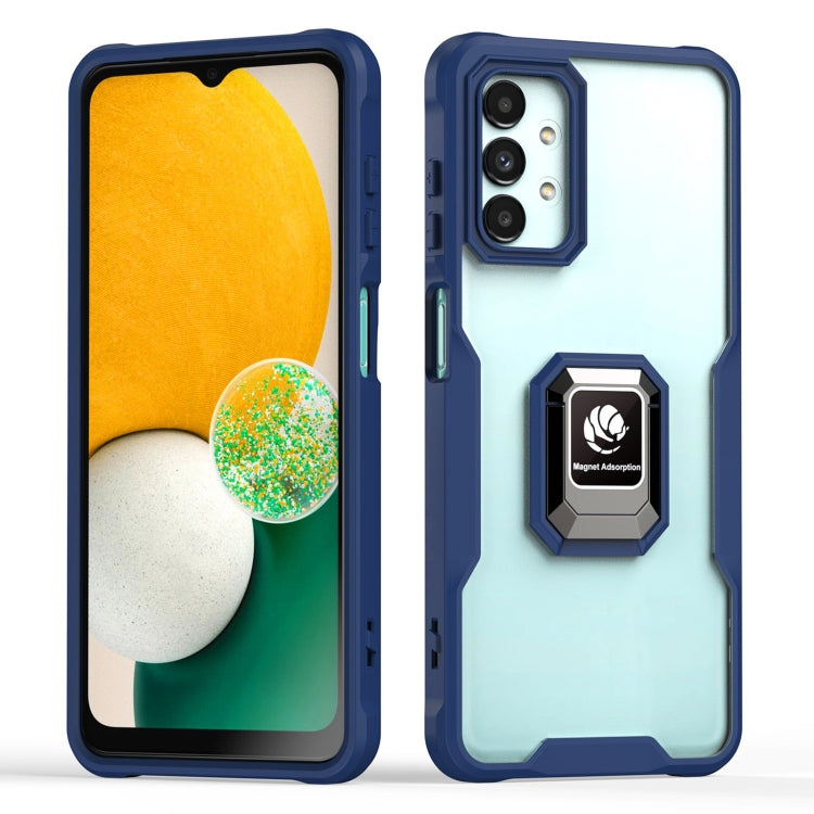 Cassa del telefono dell'anello magnetico antiurto dell'armatura, For Samsung Galaxy A13 4G / 5G, For Samsung Galaxy A20s, For Samsung Galaxy A03s / A02s EU 164mm, For Samsung Galaxy A02 / M02
