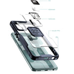 Cassa del telefono dell'anello magnetico antiurto dell'armatura, For Samsung Galaxy A13 4G / 5G, For Samsung Galaxy A20s, For Samsung Galaxy A03s / A02s EU 164mm, For Samsung Galaxy A02 / M02