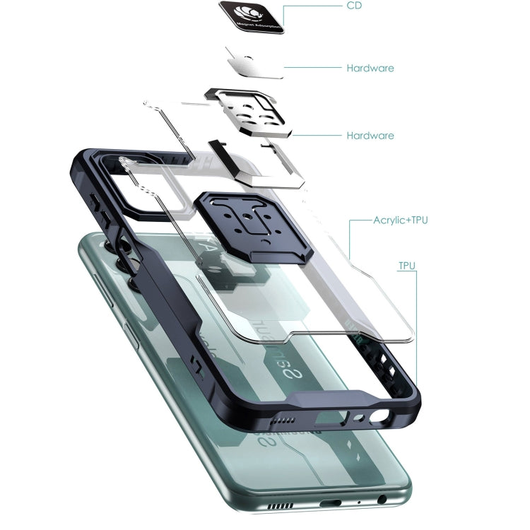 Cassa del telefono dell'anello magnetico antiurto dell'armatura, For Samsung Galaxy A13 4G / 5G, For Samsung Galaxy A20s, For Samsung Galaxy A03s / A02s EU 164mm, For Samsung Galaxy A02 / M02