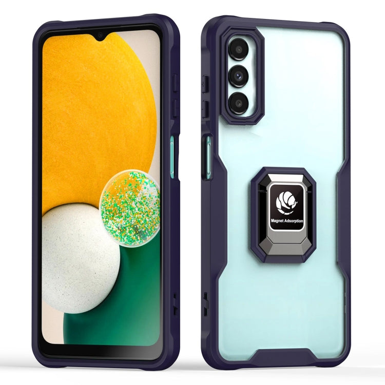 Cassa del telefono dell'anello magnetico antiurto dell'armatura, For Samsung Galaxy A13 4G / 5G, For Samsung Galaxy A20s, For Samsung Galaxy A03s / A02s EU 164mm, For Samsung Galaxy A02 / M02