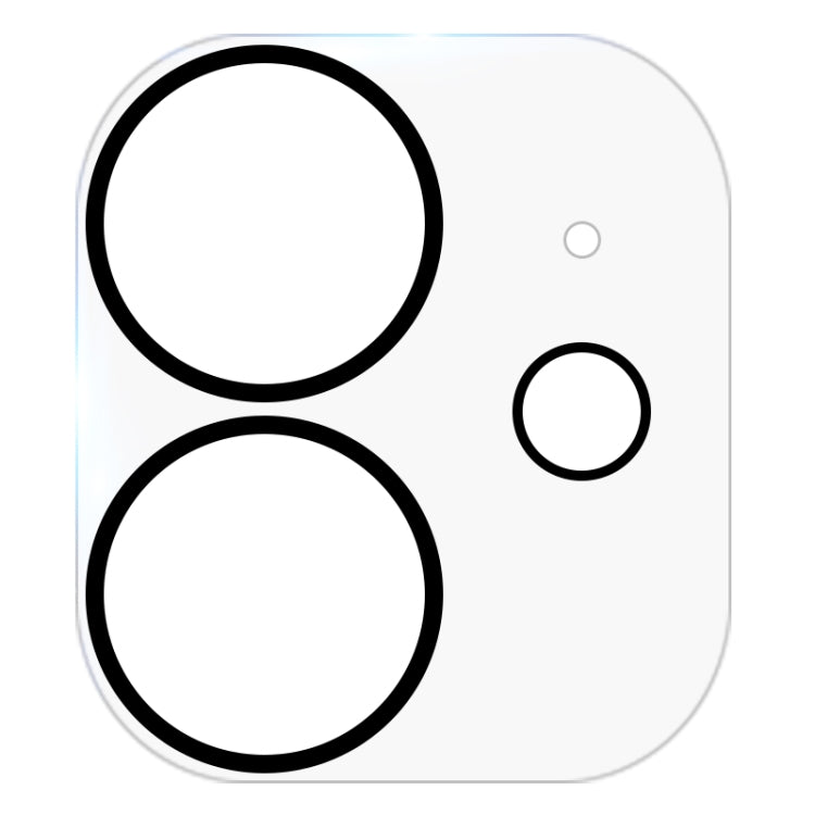 Pellicola in vetro temperato per la protezione dell'obiettivo della fotocamera posteriore HD antiriflesso, For iPhone 12 (1 PC), For iPhone 12 Pro (1 PC)