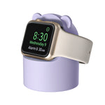 Supporto ricarica in silicone per Apple Watch