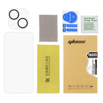 Pellicola per schermo in vetro temperato 2 pezzi 0,26 mm 9H 2,5D con protezione per obiettivo 2 pezzi, For iPhone 14, For iPhone 14 Plus, For iPhone 14 Pro, For iPhone 14 Pro Max, For iPhone 13 mini, For iPhone 13, For iPhone 13 Pro, For iPhone 13 Pro ...