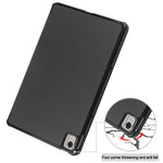 Custodia per tablet Smart in pelle con supporto a 3 pieghe Custer Pure Color, For Nokia T21