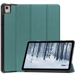 Custodia per tablet Smart in pelle con supporto a 3 pieghe Custer Pure Color, For Nokia T21