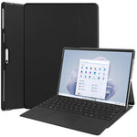Custodia per tablet in pelle con supporto Custer Pure Color, For Microsoft Surface Pro 9