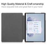 Custodia per tablet in pelle con supporto Custer Pure Color, For Microsoft Surface Pro 9