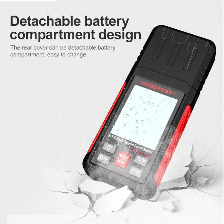 Tester di decibel HABOTEST HT602B con display digitale