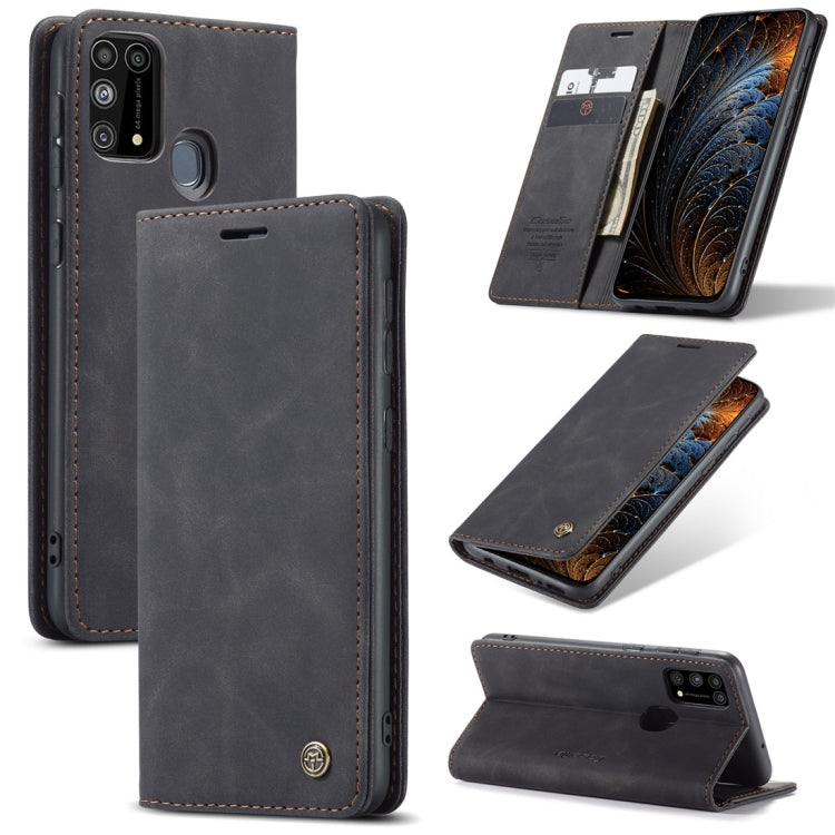 Custodia portafoglio in pelle con slot carte per Galaxy M21