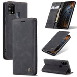 Custodia portafoglio in pelle per Samsung Galaxy M21