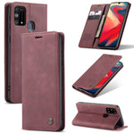 Custodia portafoglio in pelle per Samsung Galaxy M21