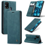 Custodia portafoglio in pelle per Samsung Galaxy M21