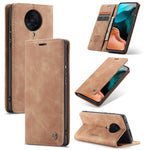 Custodia portafoglio in pelle per Samsung Galaxy M21