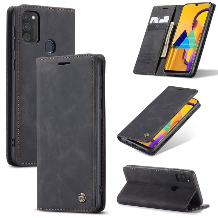 Custodia portafoglio in pelle per Samsung Galaxy M21