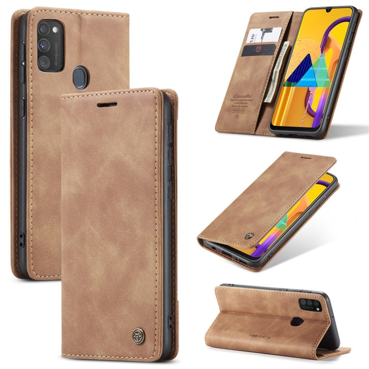 Custodia portafoglio in pelle per Samsung Galaxy M21