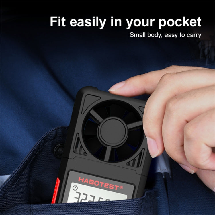 Tester portatile velocità vento digitale HABOTEST HT605