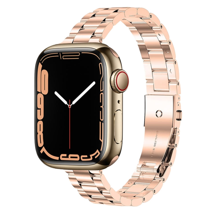 Cinturino per orologio in acciaio inossidabile a vita piccola, For Apple Watch Ultra 49mm / Series 8&7 45mm, For Apple Watch Series 8&7 41mm / SE 2&6&SE&5&4 40mm