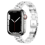 Cinturino per orologio in acciaio inossidabile a vita piccola, For Apple Watch Ultra 49mm / Series 8&7 45mm, For Apple Watch Series 8&7 41mm / SE 2&6&SE&5&4 40mm