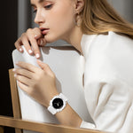 Cinturino integrato in tinta unita a tre prove, For Google Pixel Watch