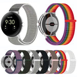 Cinturino per orologio in nylon con testa in metallo, For Google Pixel Watch 4 / 3 / 2 / 1 41mm
