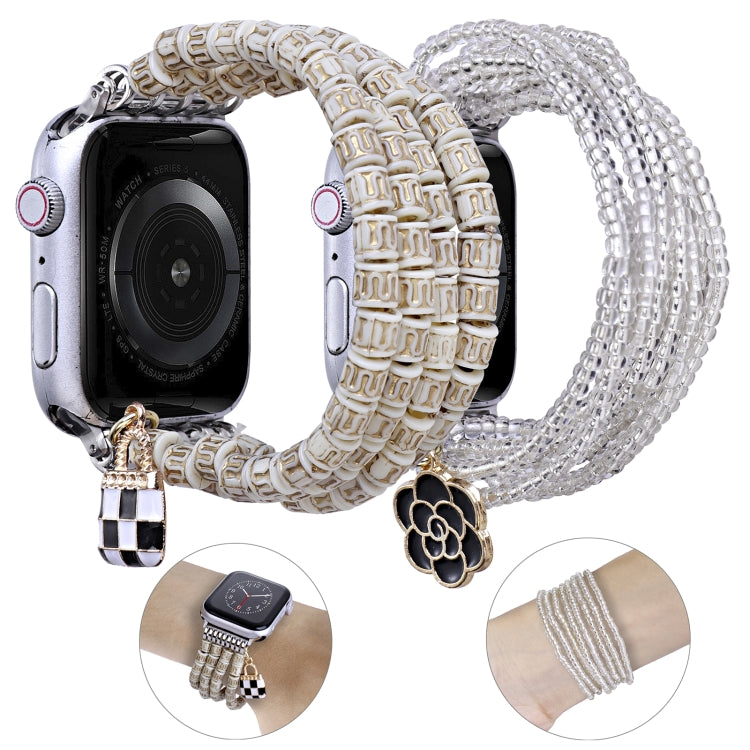 Cinturino per orologio con perline multi-fila, For Apple Watch Ultra 49mm / Series 8&7 45mm, For Apple Watch Series 8&7 41mm